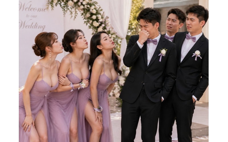 婚礼上的伴娘